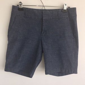 J.Crew stretch Frankie chambray short